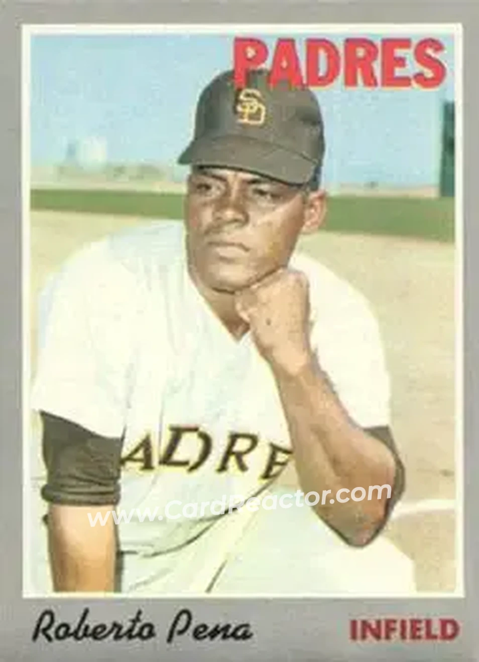 Front of Roberto Pena