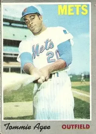 1970 Collection #50 Tommie Agee