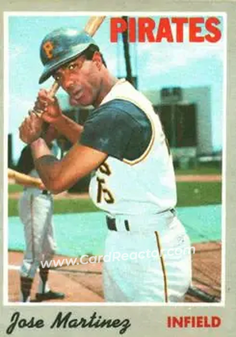 1970 O-Pee-Chee #8 Jose Martinez