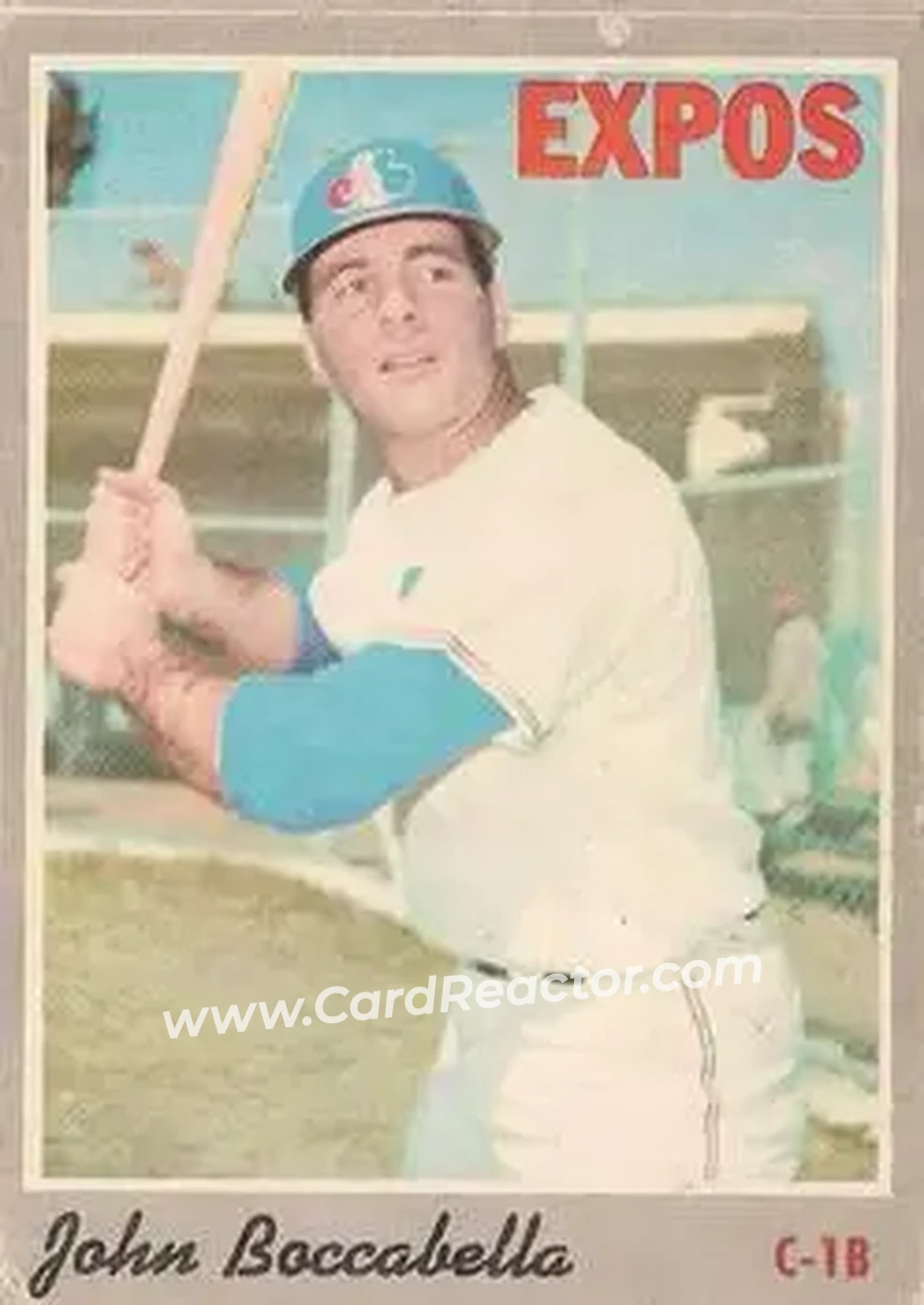 1970 O-Pee-Chee #19 John Boccabella