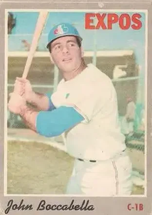 1970 O-Pee-Chee #19 John Boccabella