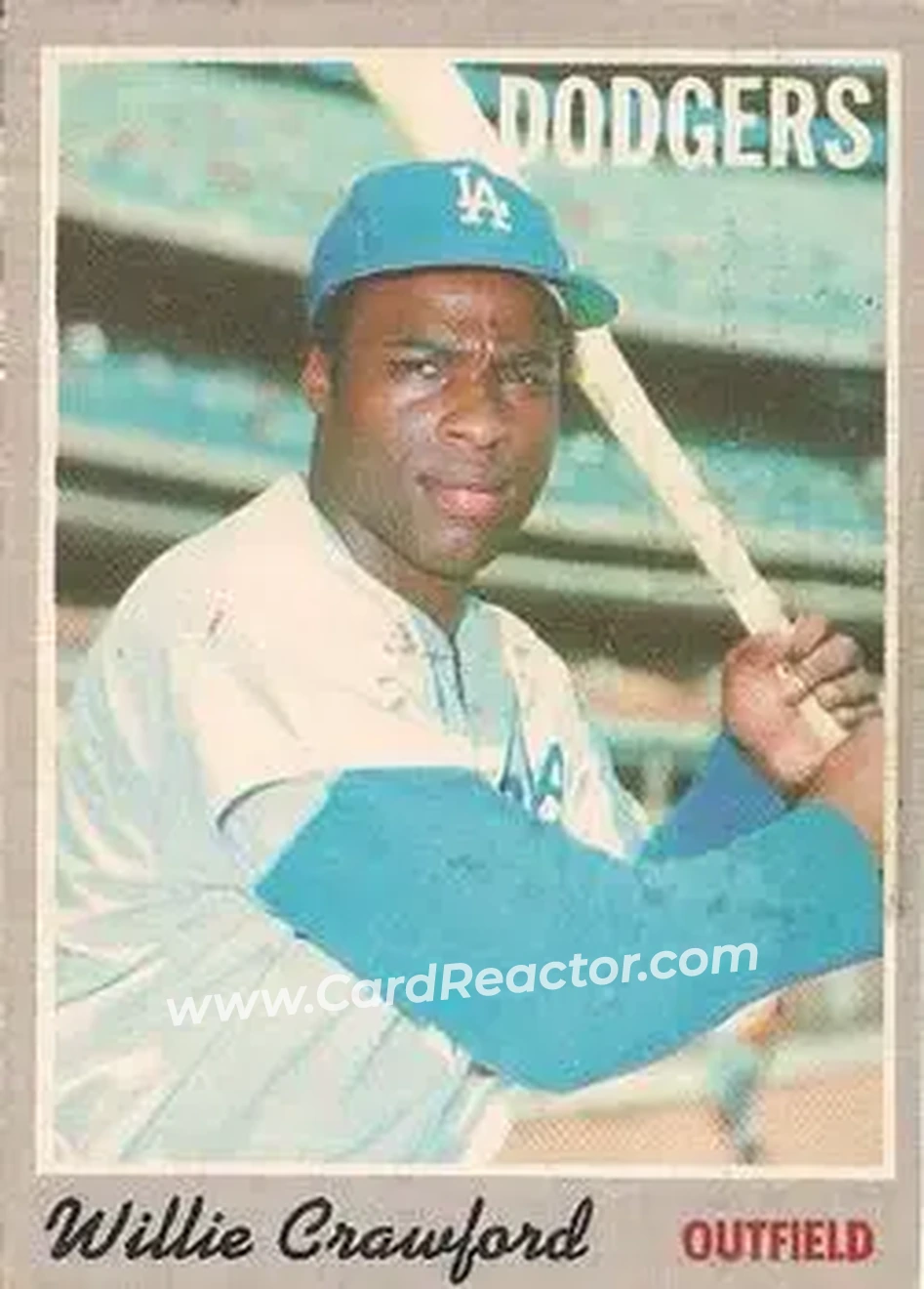 1970 O-Pee-Chee #34 Willie Crawford