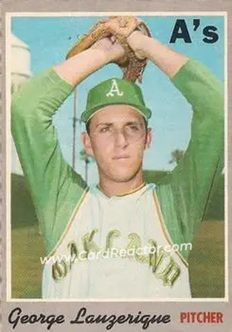 1970 O-Pee-Chee #41 George Lauzerique