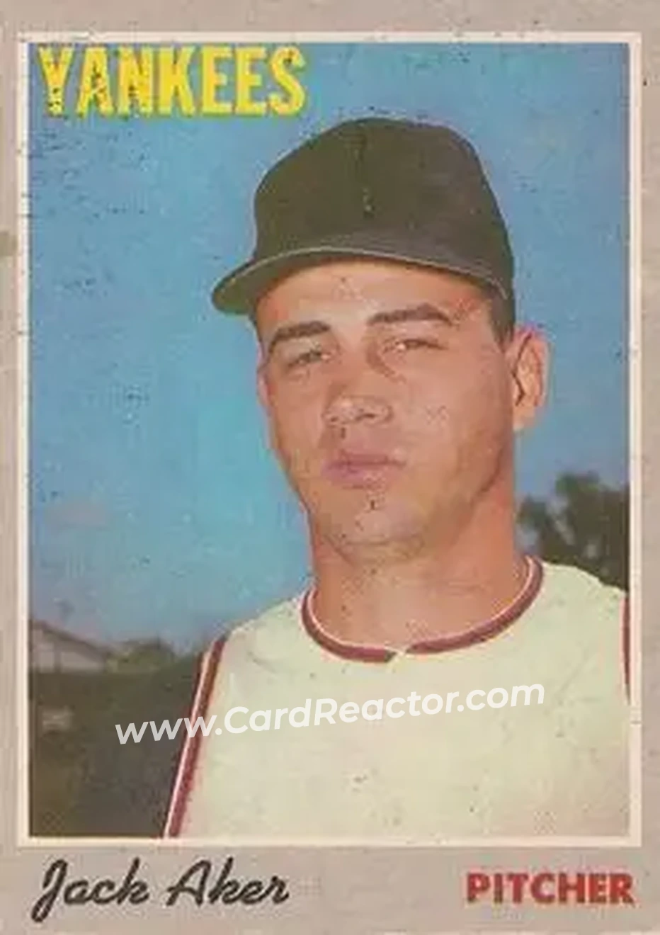 1970 O-Pee-Chee #43 Jack Aker