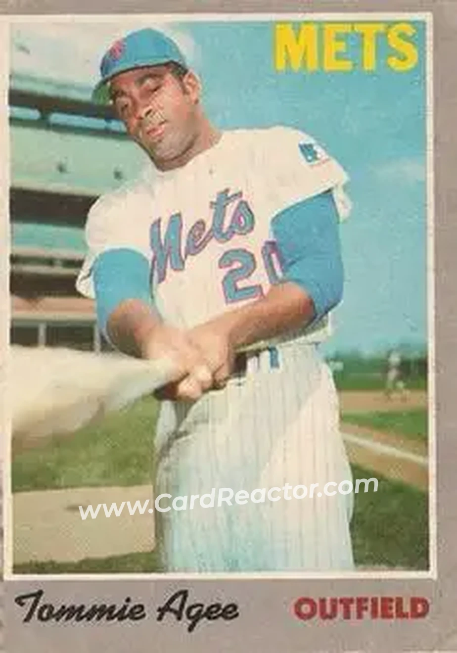 1970 O-Pee-Chee #50 Tommie Agee