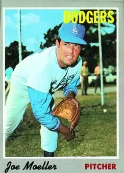 1970 Topps #97 - Joe Moeller - Los Angeles Dodgers
