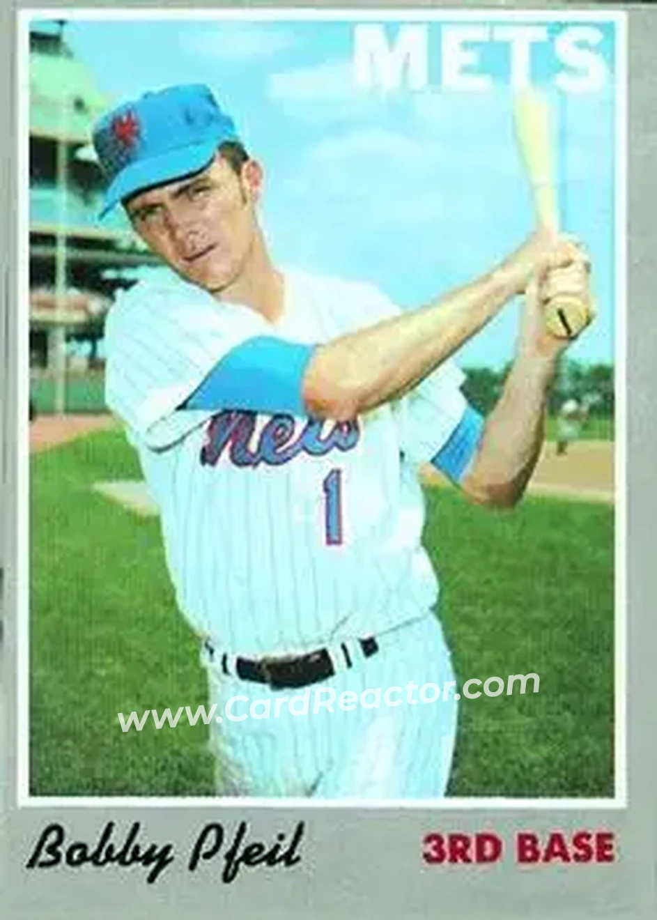 Front of Bobby Pfeil