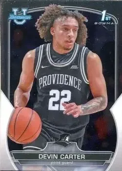 2022-23 Bowman University Chrome #6 Devin Carter