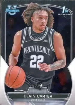 2022-23 Bowman University Chrome #6 Devin Carter