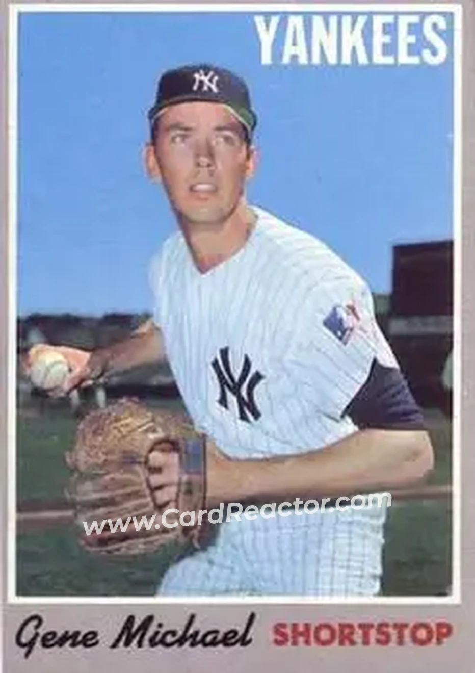 Front of Gene Michael