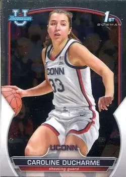 2022-23 Bowman University Chrome #7 Caroline Ducharme