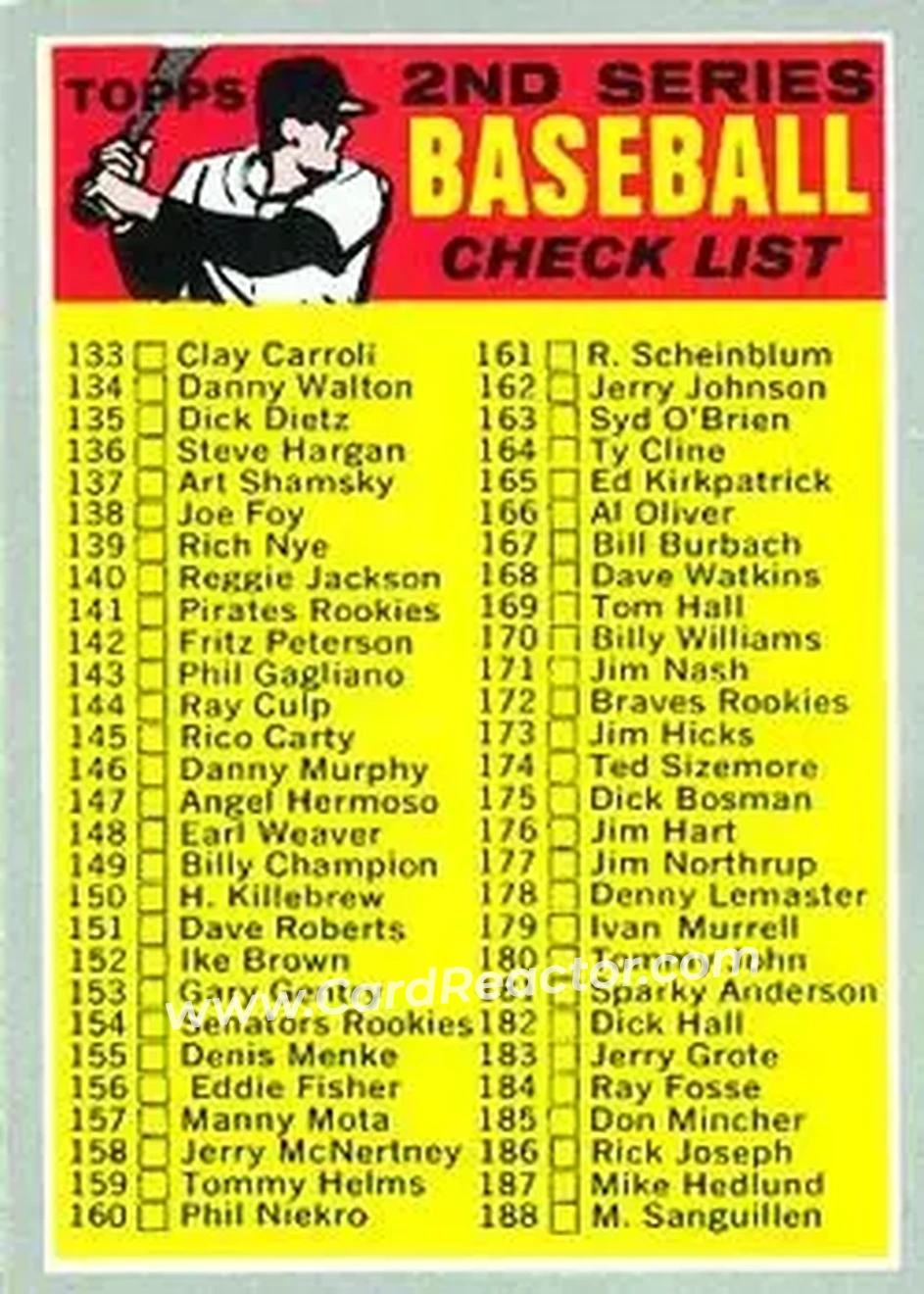 Front of Card #128