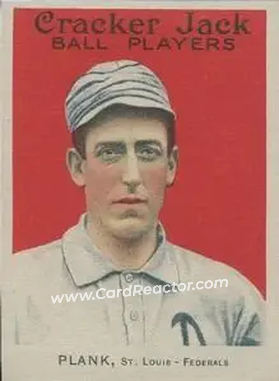 1914 Cracker Jack (E145) #6 Eddie Plank