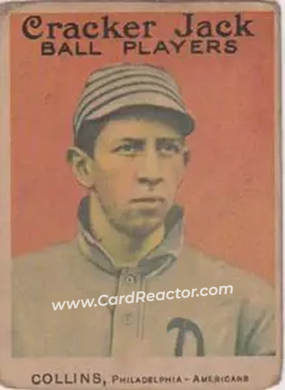 1914 Cracker Jack (E145) #7 Eddie Collins