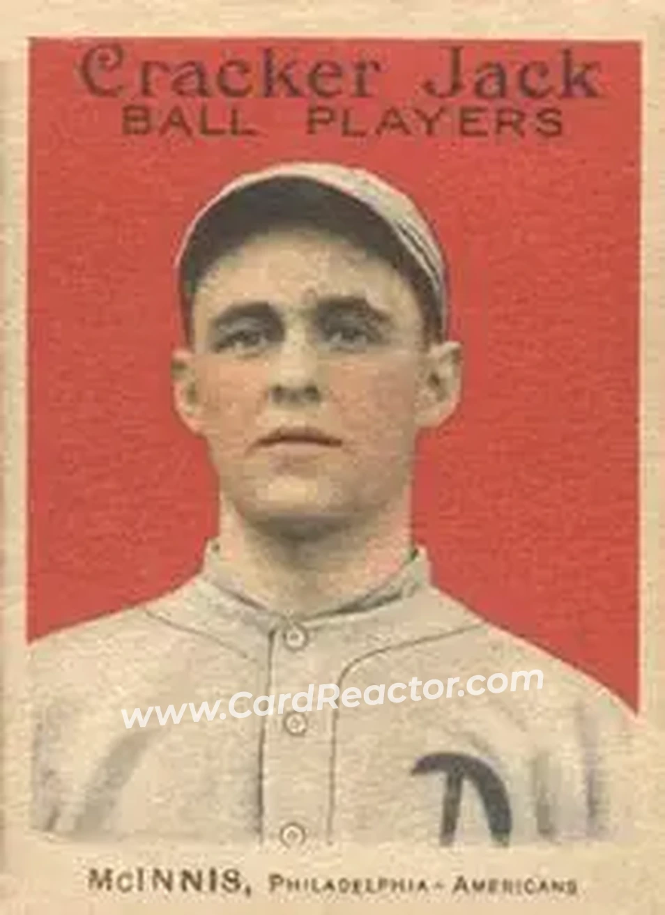 1914 Cracker Jack (E145) #10 Stuffy McInnis