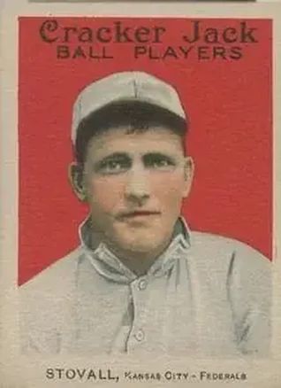 1914 Cracker Jack (E145) #11 George Stovall