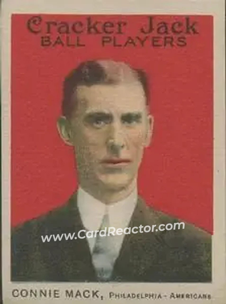 1914 Cracker Jack (E145) #12 Connie Mack