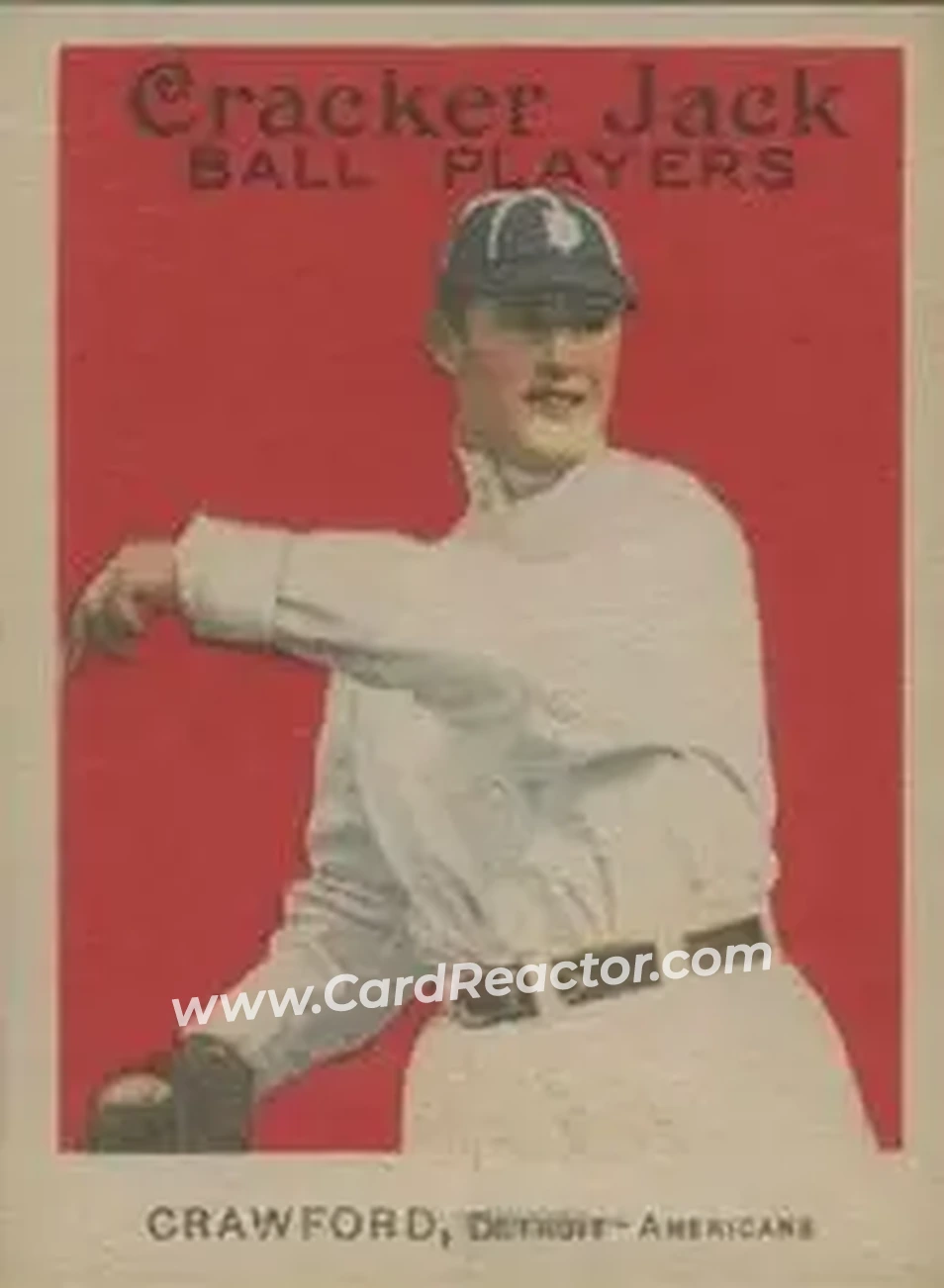 1914 Cracker Jack (E145) #14 Sam Crawford