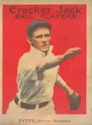 1914 Cracker Jack (E145) #18 Johnny Evers