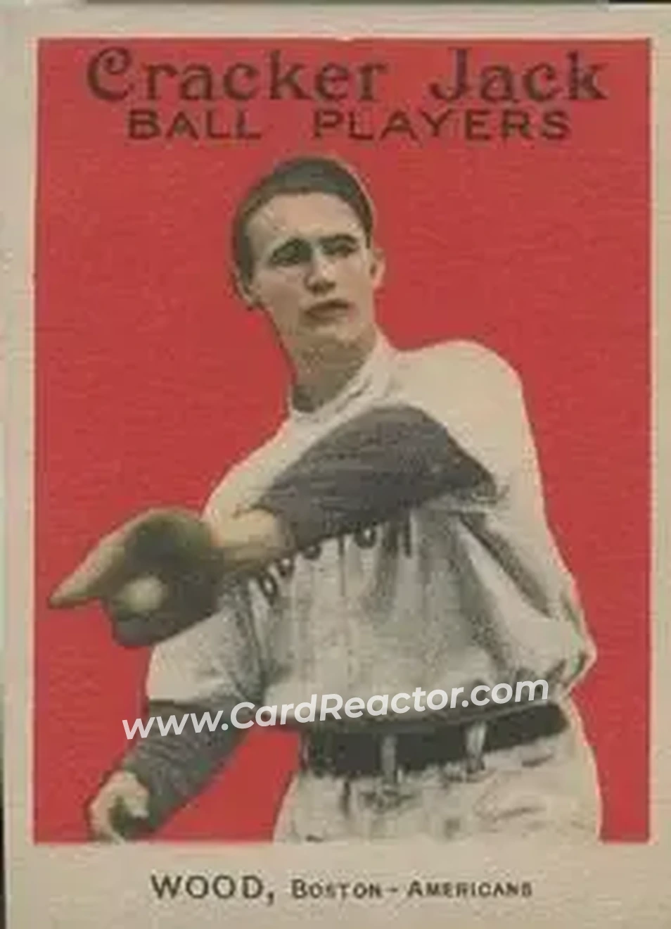 1914 Cracker Jack (E145) #22 Joe Wood