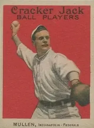 1914 Cracker Jack (E145) #24 George Mullin