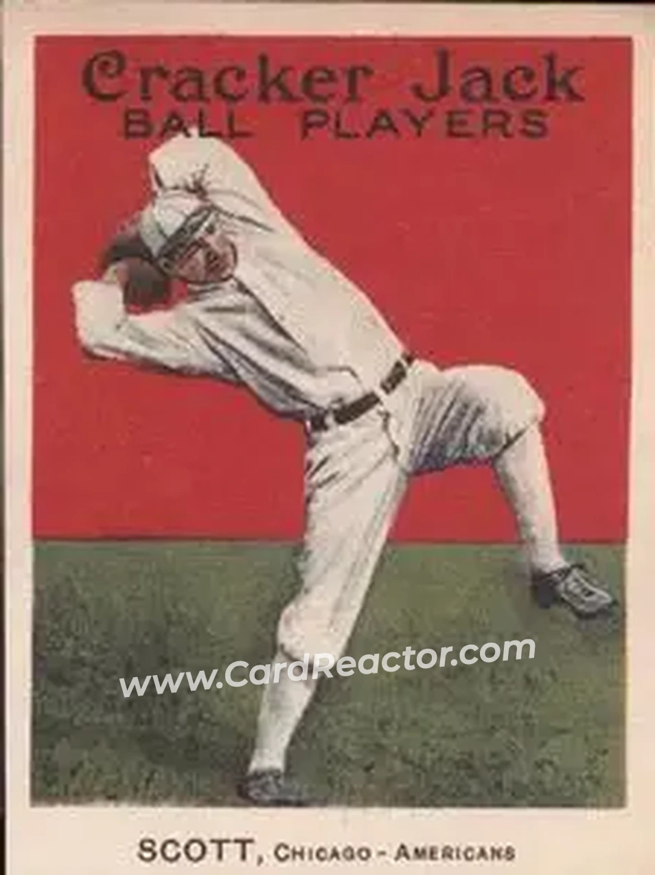 1914 Cracker Jack (E145) #26 Jim Scott