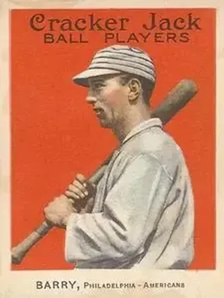 1914 Cracker Jack (E145) #28 Jack Barry
