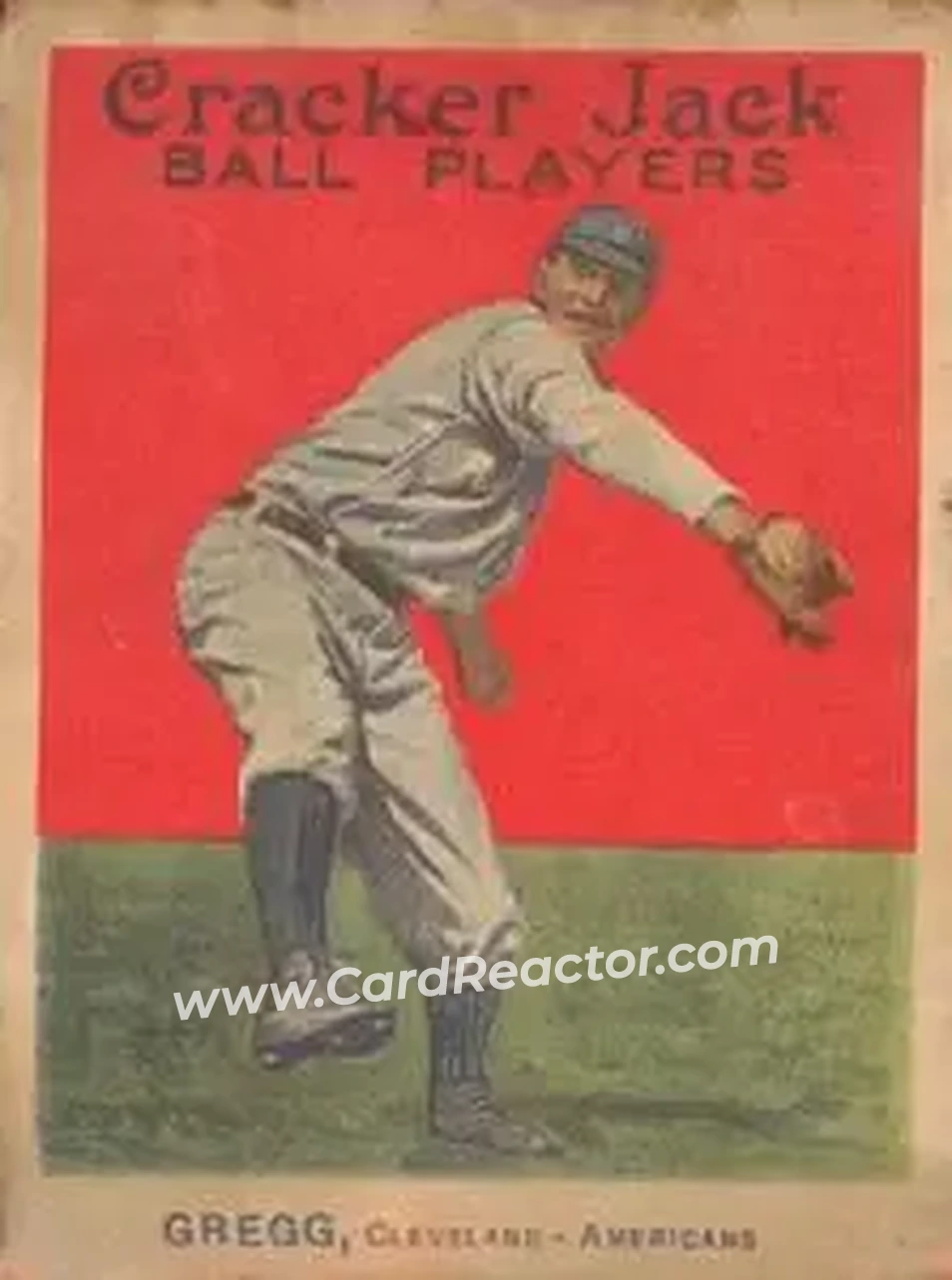 1914 Cracker Jack (E145) #29 Vean Gregg