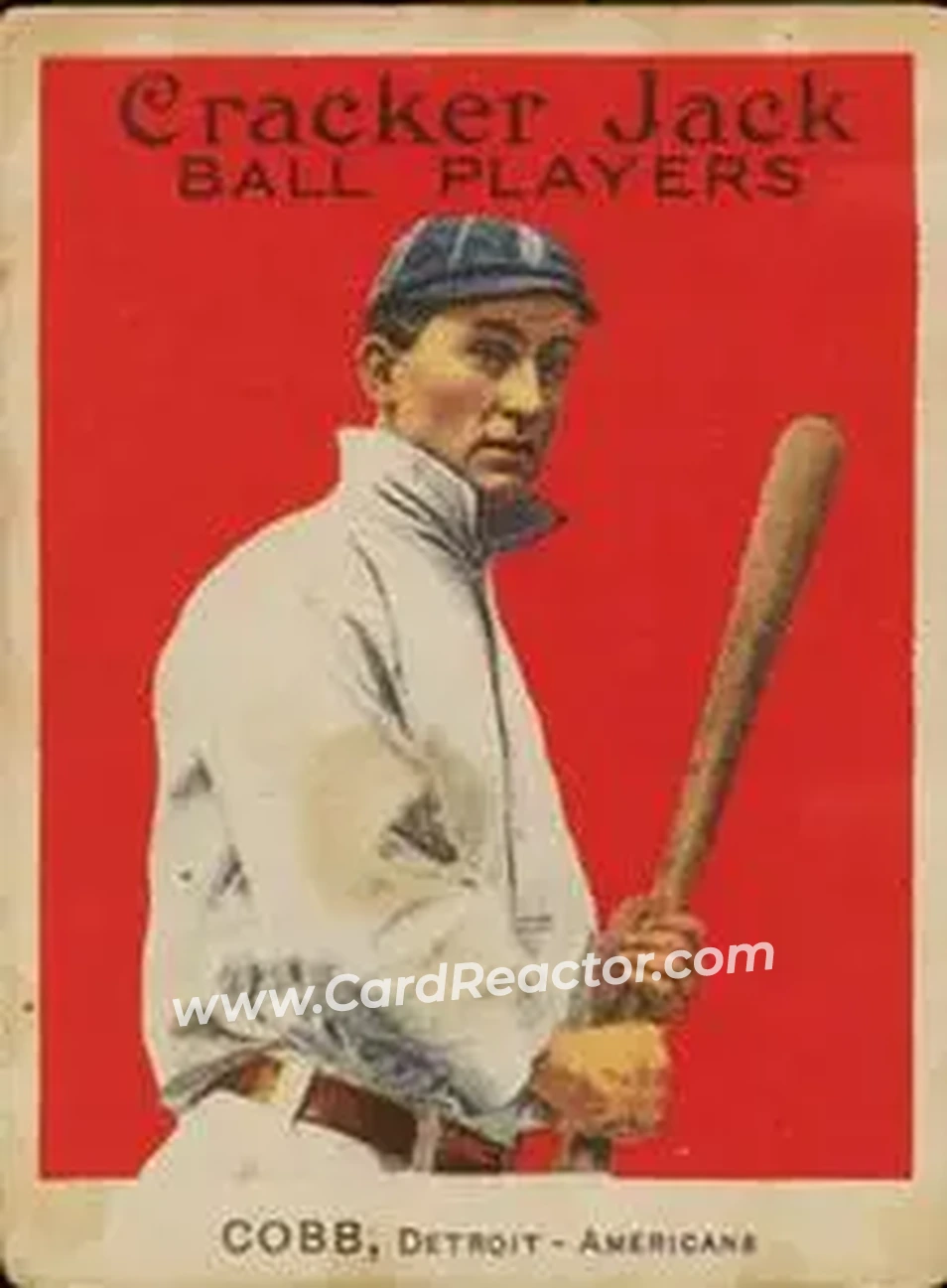 1914 Cracker Jack (E145) #30 Ty Cobb