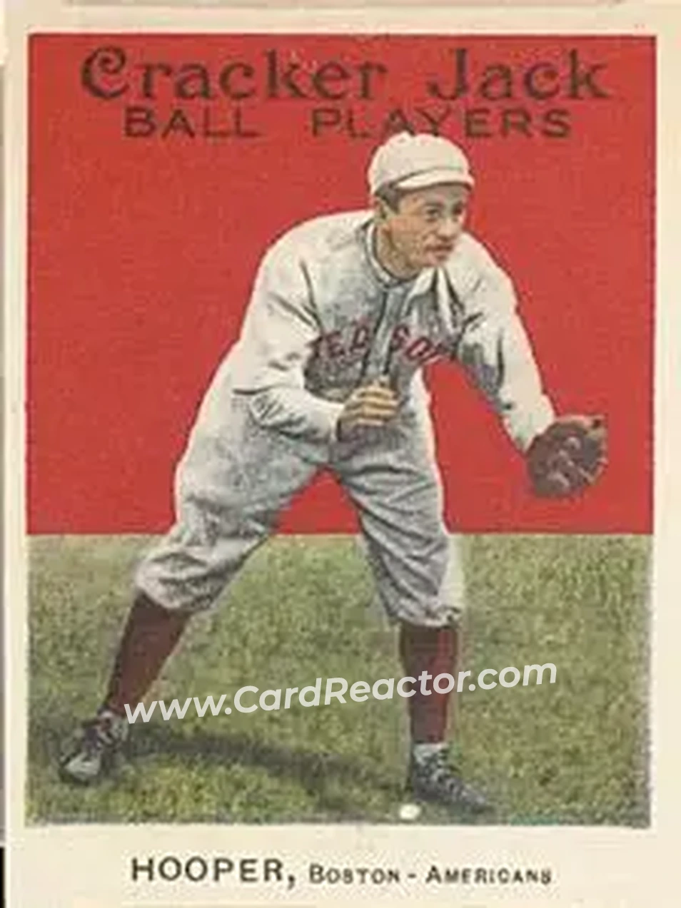 1914 Cracker Jack (E145) #35 Harry Hooper