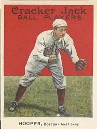1914 Cracker Jack (E145) #35 Harry Hooper