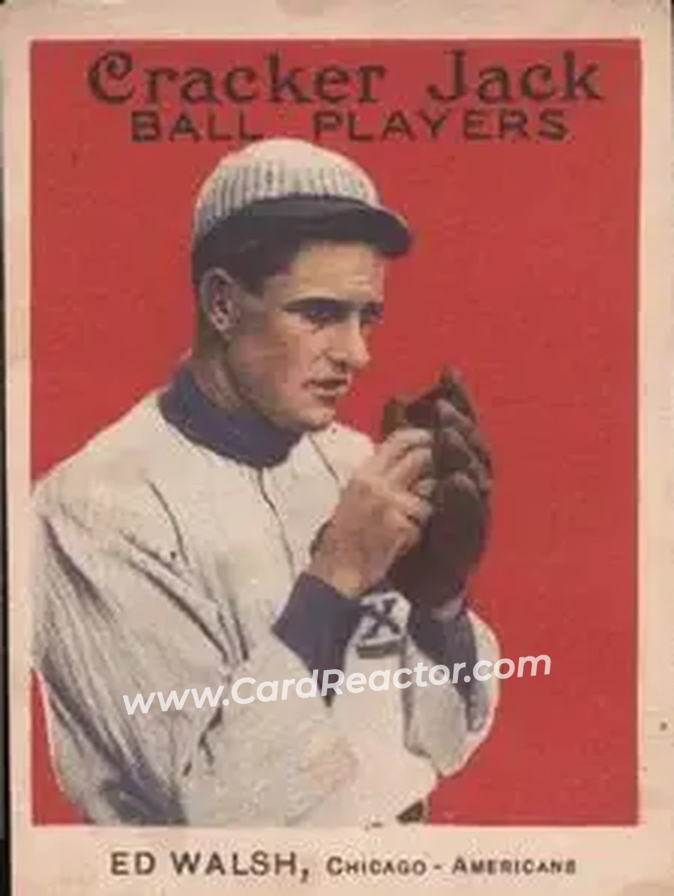 1914 Cracker Jack (E145) #36 Ed Walsh