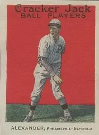 1914 Cracker Jack (E145) #37 Grover Cleveland Alexander