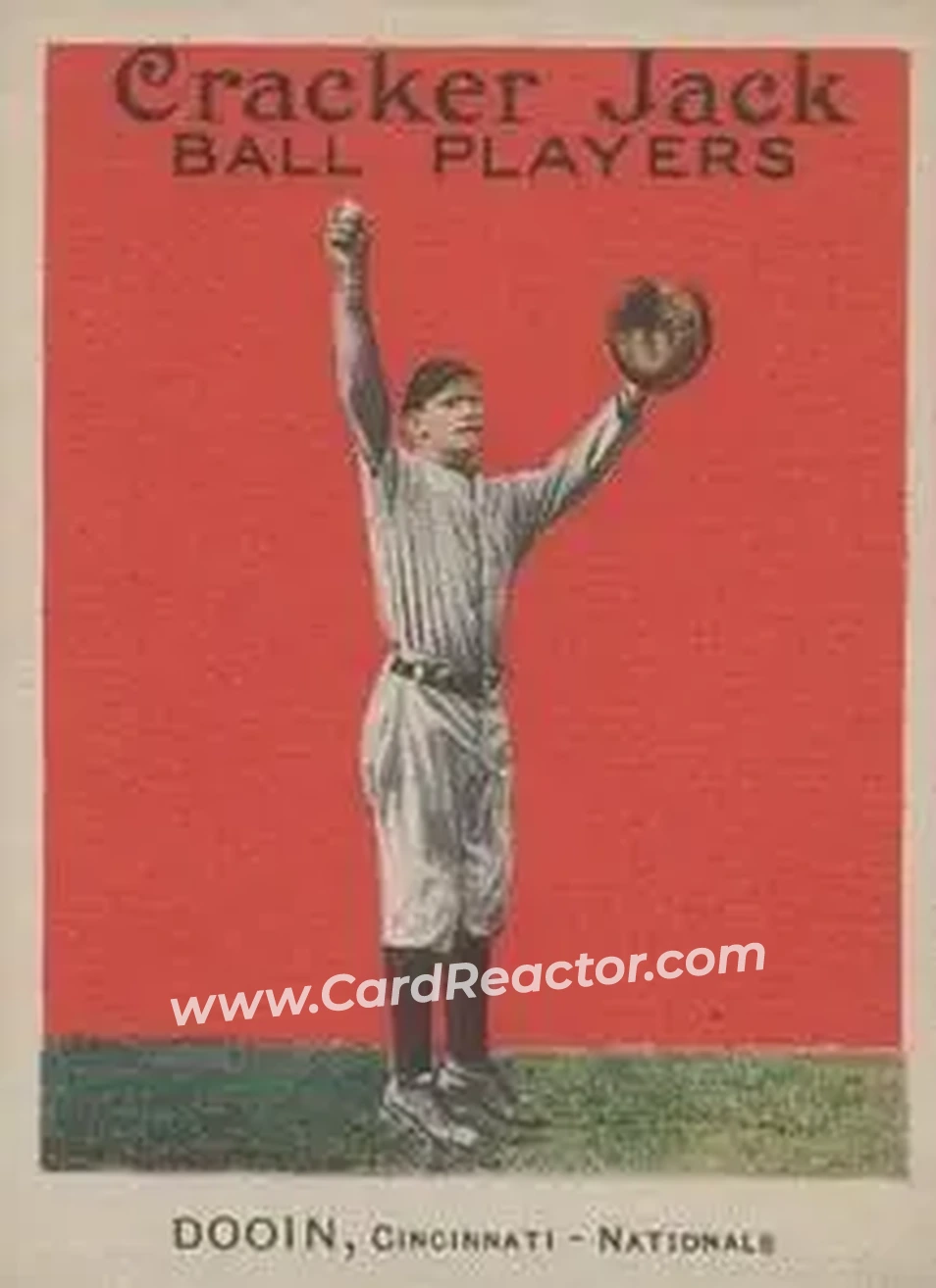 1914 Cracker Jack (E145) #38 Red Dooin