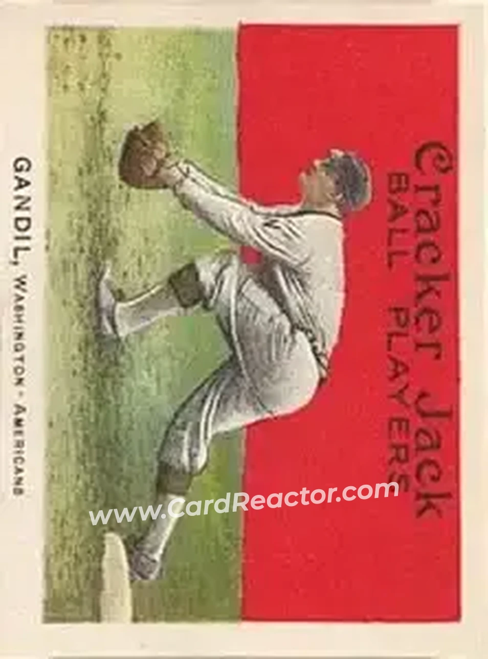 1914 Cracker Jack (E145) #39 Chick Gandil