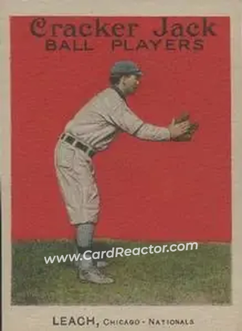 Front of Tommy Leach