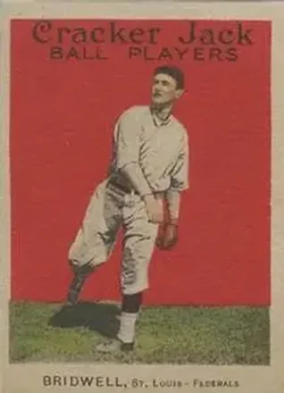 1914 Cracker Jack (E145) #42 Al Bridwell