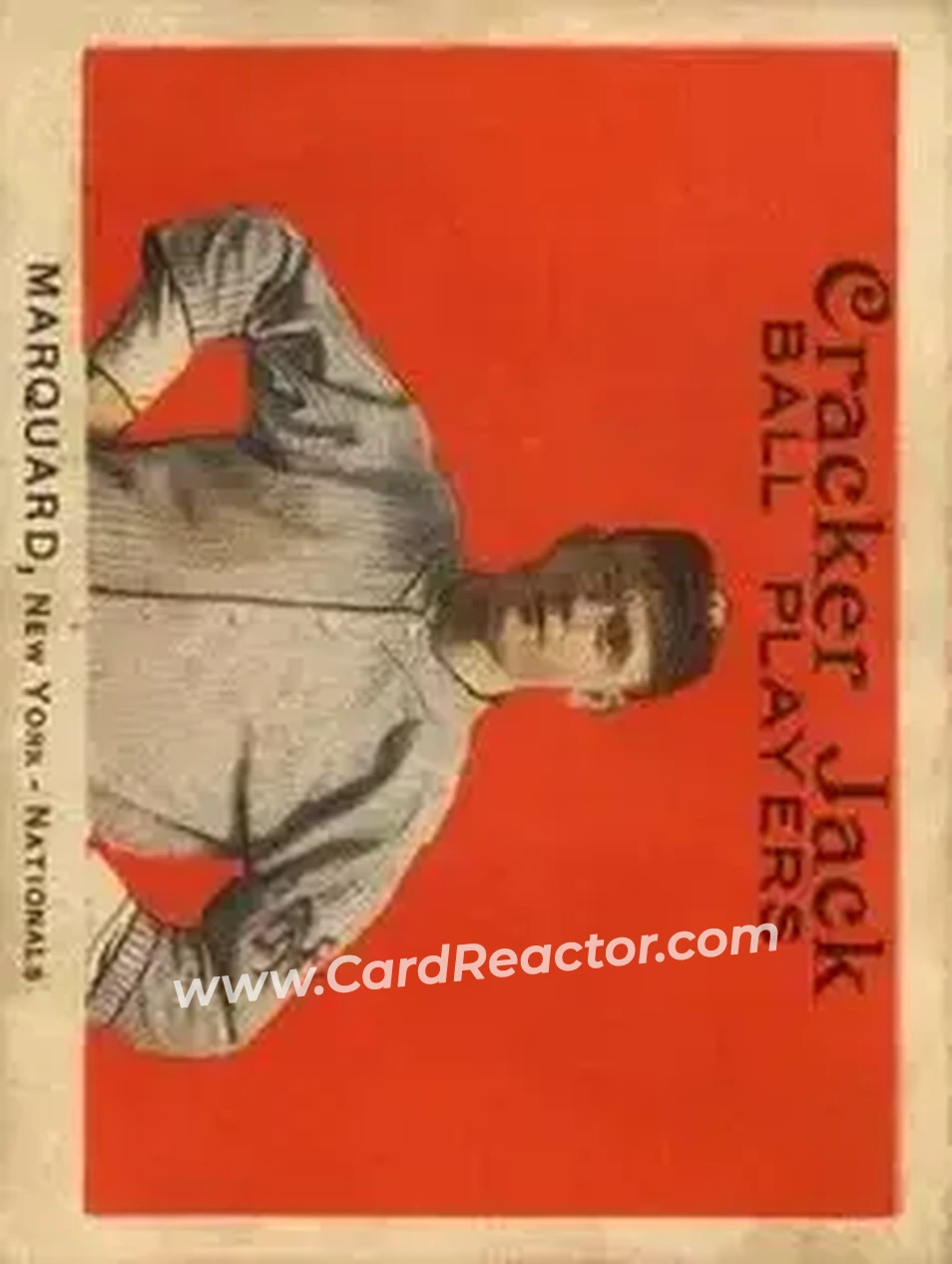 1914 Cracker Jack (E145) #43 Rube Marquard