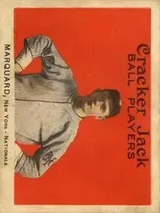 1914 Cracker Jack (E145) #43 Rube Marquard