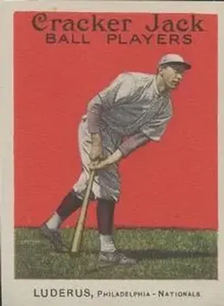 1914 Cracker Jack (E145) #45 Fred Luderus