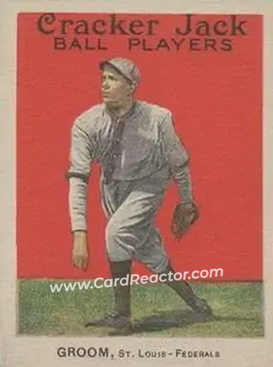 1914 Cracker Jack (E145) #46 Bob Groom