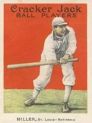 1914 Cracker Jack (E145) #49 Dots Miller