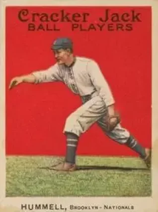 1914 Cracker Jack (E145) #50 John Hummel