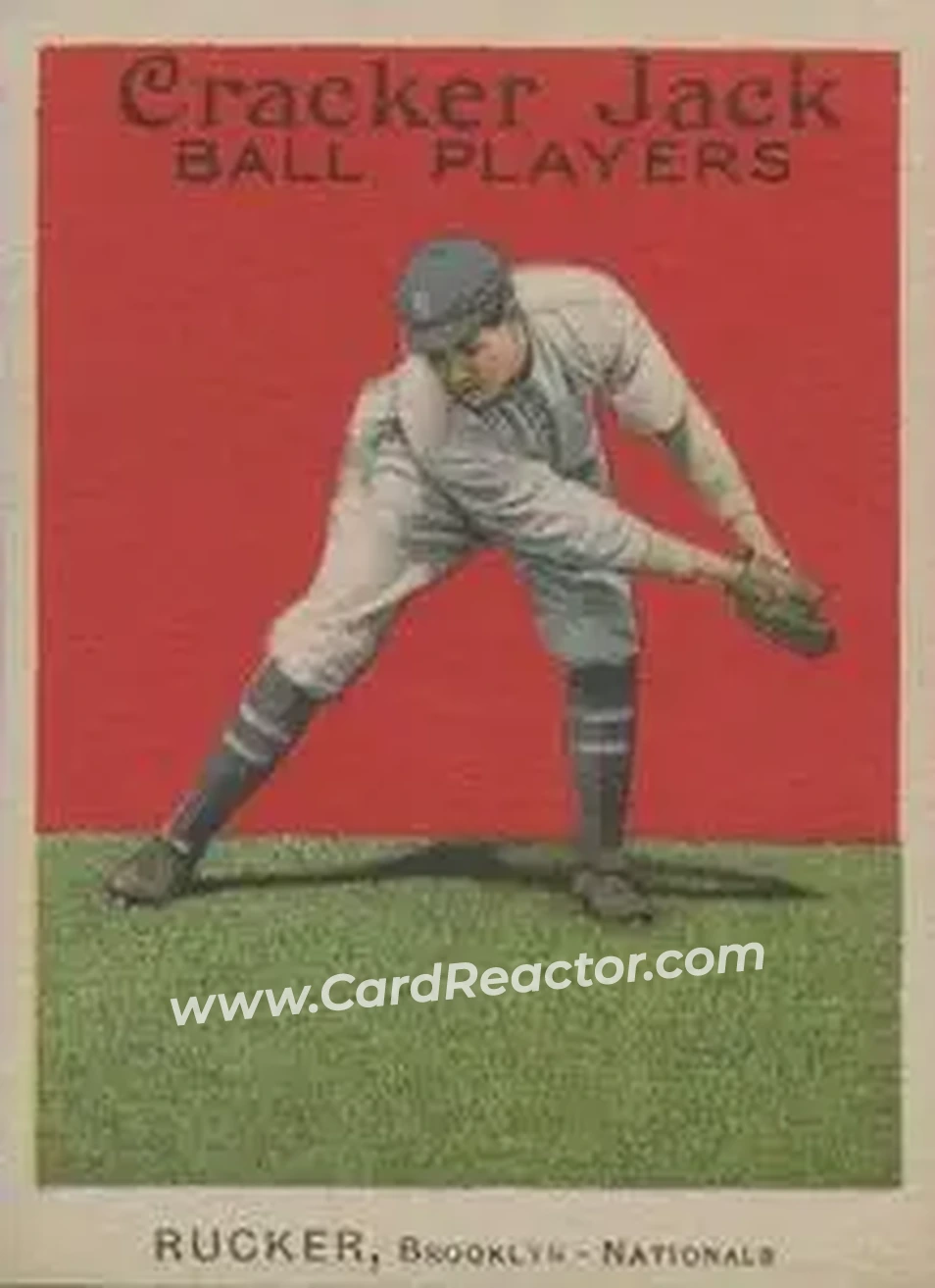 1914 Cracker Jack (E145) #51 Nap Rucker