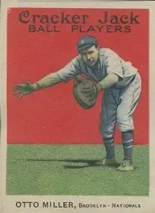 1914 Cracker Jack (E145) #53 Otto Miller