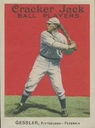 1914 Cracker Jack (E145) #59 Harry Gessler