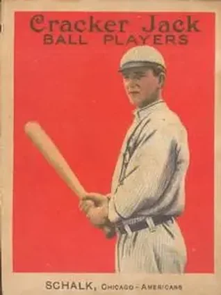 1914 Cracker Jack (E145) #61 Ray Schalk