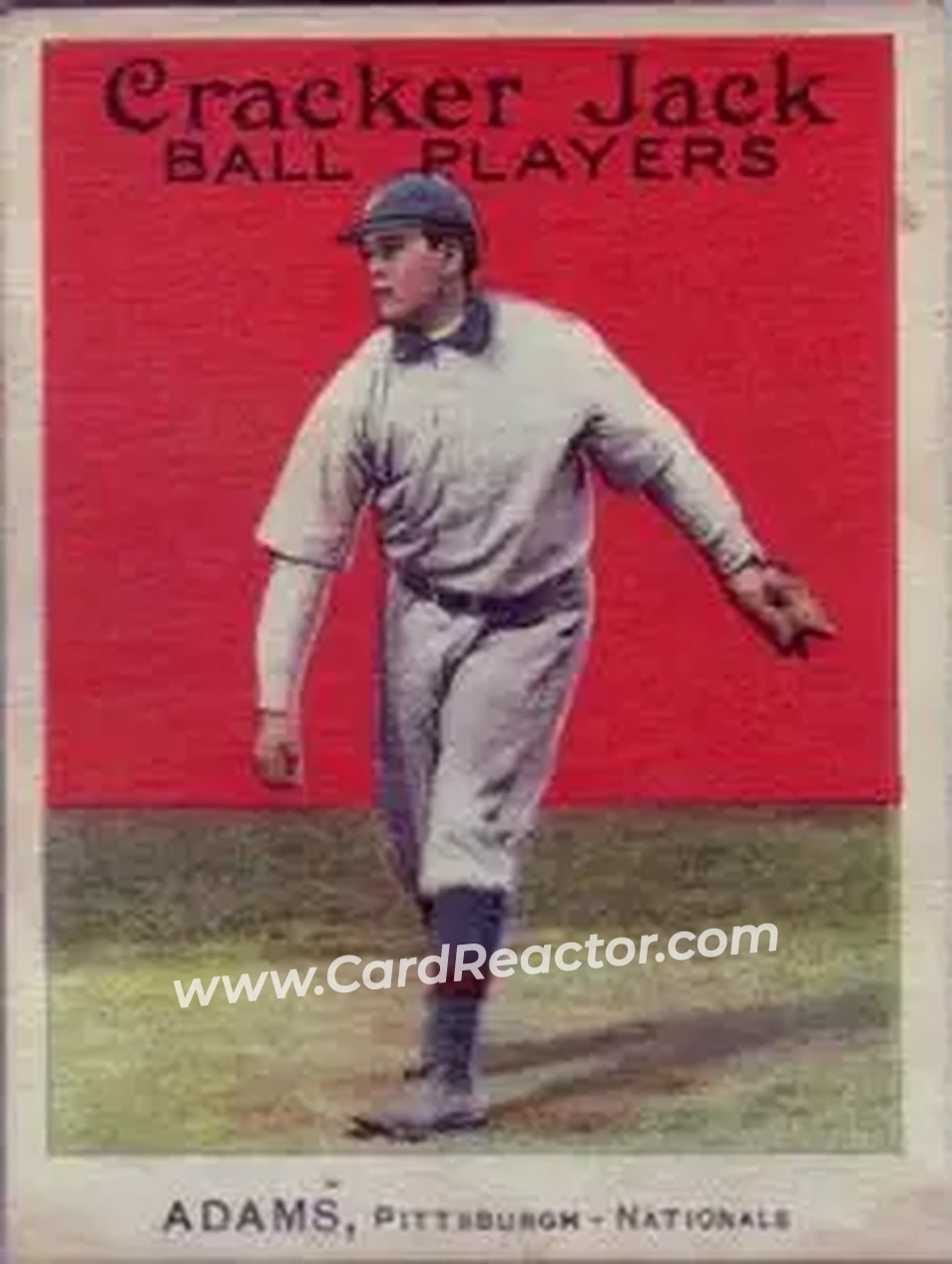 1914 Cracker Jack (E145) #63 Babe Adams
