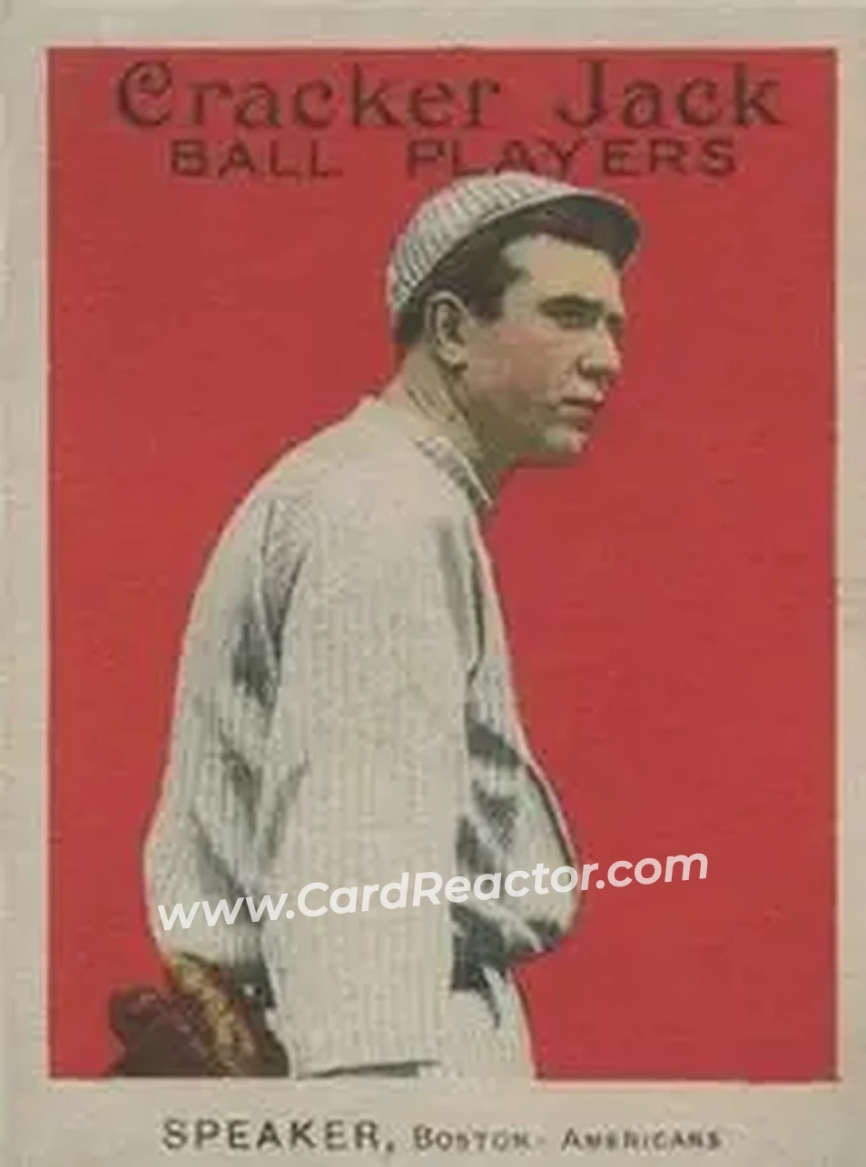 1914 Cracker Jack (E145) #65 Tris Speaker