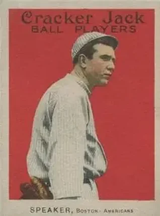 1914 Cracker Jack (E145) #65 Tris Speaker